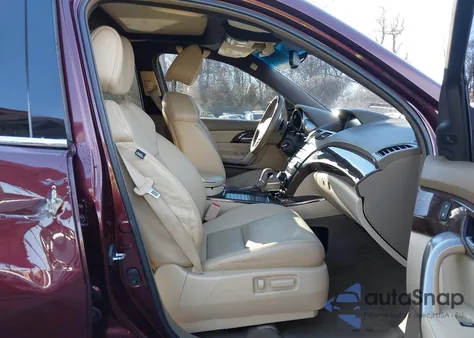 2012 Acura Mdx Advance Package из США, поврежденный, VIN 2HNYD2H6XCH516193